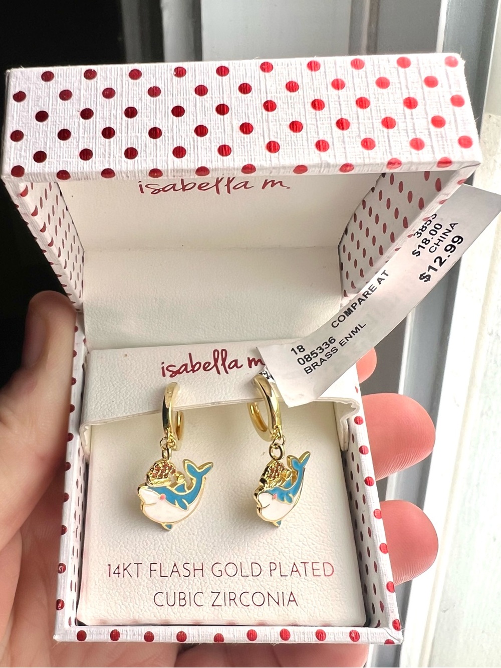 NWT Shark Earrings